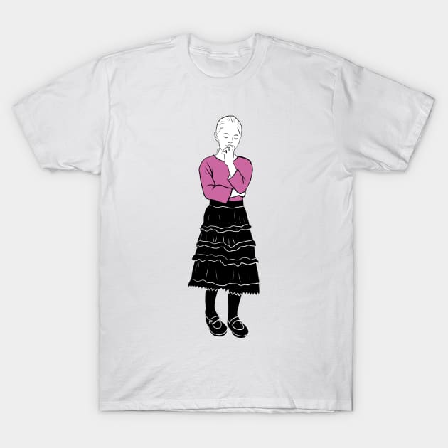 Orthodox jewish girl T-Shirt by argiropulo